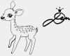 Wer Malt Bilder Nach Vorlage Fabelhaft Reh 🦌 Rehkitz Zeichnen Lernen Für Kinder 🦌 How to Draw A