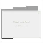 Werbeflyer Vorlage Elegant Hochzeitskarte Rahel &amp; Beat – Drucken Bei Onlinedruck