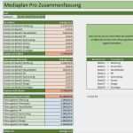 Werbeplan Erstellen Vorlage Neu Genial Einfache Mediaplan Pro Unter Excel Me Nplanung