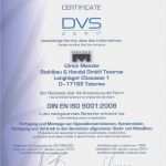 Werkseigene Produktionskontrolle Vorlage Cool Zertifizierung Exc4 Nach En 1090 2 Werkseigene