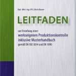 Werkseigene Produktionskontrolle Vorlage Süß Leitfaden Zur Erstellung Einer Werkseigenen
