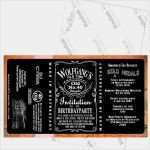 Whisky Etiketten Vorlage Best Of Einladung Whisky Whiskey Label Etikett
