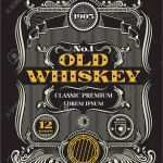 Whisky Etiketten Vorlage Erstaunlich Whisky Etikett Stockvektor Tribaliumivanka Whisky