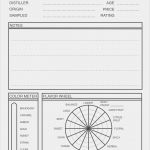 Whisky Etiketten Vorlage Erstaunlich Whisky Tasting Notes Template for Penultimate