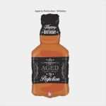 Whisky Etiketten Vorlage Großartig Whiskey Balloon Aged to Perfection 34 Whiskey Bottle