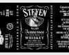 Whisky Etiketten Vorlage Schön Whiskey Etiket Maken