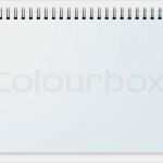 White Paper Vorlage Beste Blank White Spiral Bound Paper Drawing Pad with Shadow