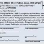 Widerruf Lastschriftmandat Vorlage Bewundernswert Sepa Lastschriftmandat
