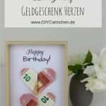 Widerruf Newsletter Vorlage Luxus Diy Geldgeschenk Herzen Nach origami Art Perfekte