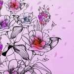 Window Color Vorlagen Blumen Hübsch 1024 76