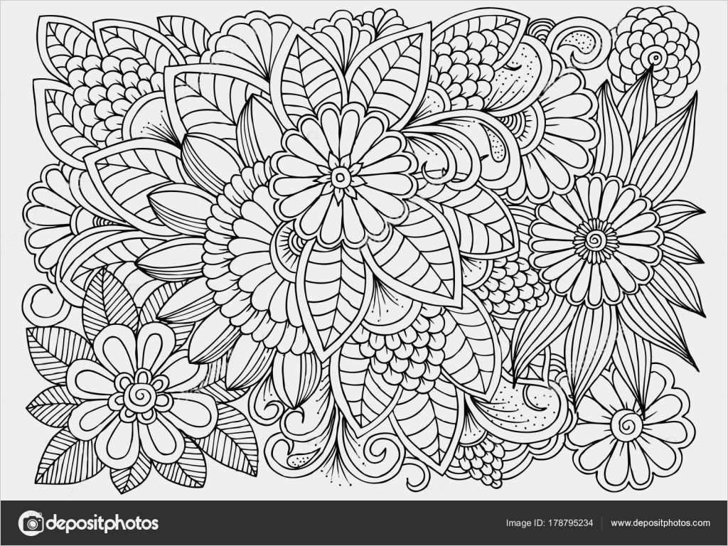 Window Color Vorlagen Blumen Schönste Teste Padro De Flor Preto E Branco Para Colorir Vetores D