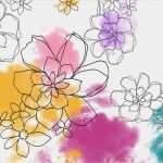 Window Color Vorlagen Blumen Wunderbar Floral Art Floral Design Floral Illustration Design Fl
