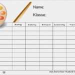 Wochenplan Kind Vorlage Großartig Stundenplan Malen Schule Ausmalen