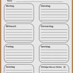Wochenplan Kind Vorlage Süß Wochenplan Für Kinder Vorlage Elegant 6 Wochenplaner