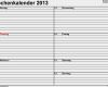 Wochentabelle Vorlage Beste Wochenkalender 2013 Als Pdf Vorlagen Zum Ausdrucken
