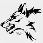 Wolf Tattoo Vorlage Gut Wolf Tattoo Vorlage Neu Angry Tribal Wolf Tattoo Design