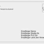 Word Briefumschlag Vorlage Erstaunlich 17 Wo Schreibt Man Absender Und Empfänger