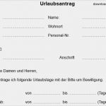 Word formular Vorlage Wunderbar Urlaubsantrag Zum Ausdrucken Pdf Muster Vorlage