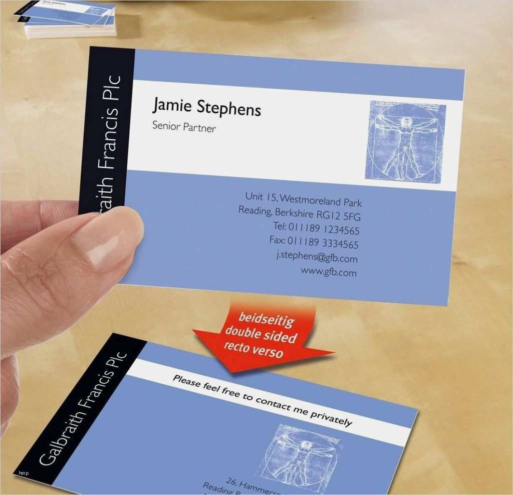 Word Visitenkarten Vorlage Blanko Best Of Visitenkarten C 500