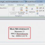 Word Vorlage Erstellen Mac Cool Briefkopf Mit Microsoft Word Erstellen