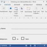 Word Vorlage Erstellen Mit Textfeldern Wunderbar Word Schöne Elemente Für Auszufüllende formulare Pctipp