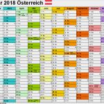Word Vorlage Kalender 2018 Cool Kalender 2018 Österreich Für Word Zum Ausdrucken