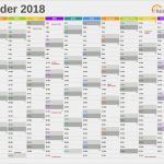 Word Vorlage Kalender 2018 Elegant Excel Kalender 2018 Download