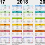 Word Vorlage Kalender 2018 Schönste Dreijahreskalender 2017 2018 2019 Als Word Vorlagen
