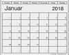 Word Vorlage Kalender 2018 Wunderbar Kalender Januar 2018 Vorlage In Pdf Excel Ms Word – Mimpi