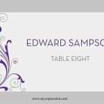 Word Vorlage Kirchenheft Hochzeit Luxus Hochzeit Tischkarten Vorlage Gefaltet Swirly Polka Silber