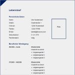 Word Vorlage Lebenslauf Tabellarisch Süß Lebenslauf Word Vorlage