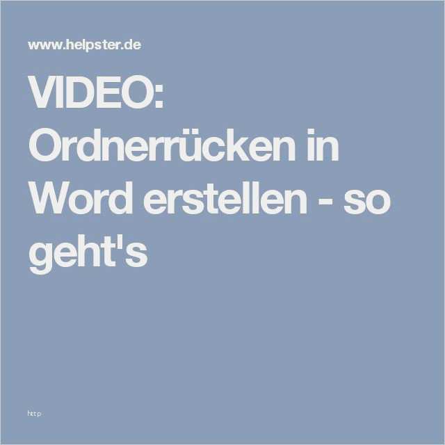 Word Vorlage ordnerrücken Download Beste Word Vorlage ordnerrücken – Kostenlos Vorlagen