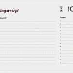 Word Vorlage Rezept A5 Angenehm Kochbuch Gartengemüseküche Druckversion