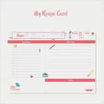 Word Vorlage Rezept A5 Genial Farbige Rezept Vorlage