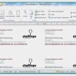 Word Vorlage Visitenkarte Süß Vorlagen Visitenkarten Word 2010