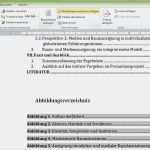 Word Vorlage Wissenschaftliche Arbeit Beste Abbildungsverzeichnis In Word Erstellen