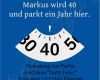Word Vorlagen Einladung 40 Geburtstag Wunderbar Einladungskarten Zum 40 Geburtstag Vorlagen