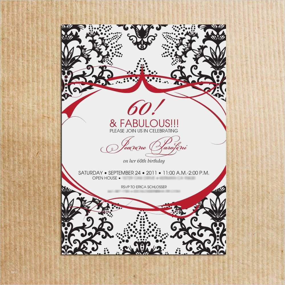 Word Vorlagen Einladung 60 Geburtstag Bewundernswert Einladung 60 Geburtstag Vorlage Word
