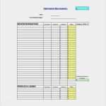 Workflow Vorlage Word Neu Inventory Spreadsheet Template 5 Free Word Excel