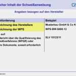 Wps Schweißanweisung Vorlage Fabelhaft A Weiß Schweißanweisung Din En iso Anforderungen Und