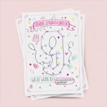 Wunschliste Geburtstag Vorlage Elegant 9 Geburtstag Mädchen