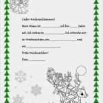 Wunschzettel Weihnachten Vorlage Erstaunlich Wunschzettel Arbeitsblatt Kostenlose Daf Arbeitsblätter