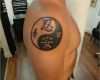 Yin Yang Tattoo Vorlagen Erstaunlich 51 Dazzling Yin Yang Tattoos Shoulder