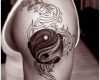 Yin Yang Tattoo Vorlagen Erstaunlich Tatouage Yin Yang Tribal Tatouage Ying Yang Sur