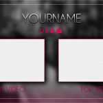 Youtube Video Beschreibung Vorlage Elegant Alpha Fline Screen Twitch with Psd Template Download