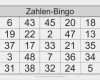 Zahlen Bingo Vorlage Schönste Bingo Spielscheine Mit Zahlen Von 1 Bis 48