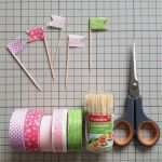 Zahnstocher Fähnchen Vorlage Fabelhaft Basteln