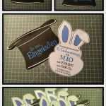 Zauberer Einladungskarten Vorlagen Erstaunlich Einladung Zauberer Hase Zylinder