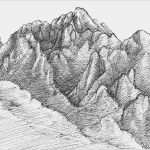 Zeichnen Lernen Vorlagen Anfänger Erstaunlich Berge Und Berglandschaften Zeichnen