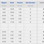Zeiterfassung Excel Vorlage Inspiration Numbers Vorlage Zeiterfassung Arbeitszeit 2017
